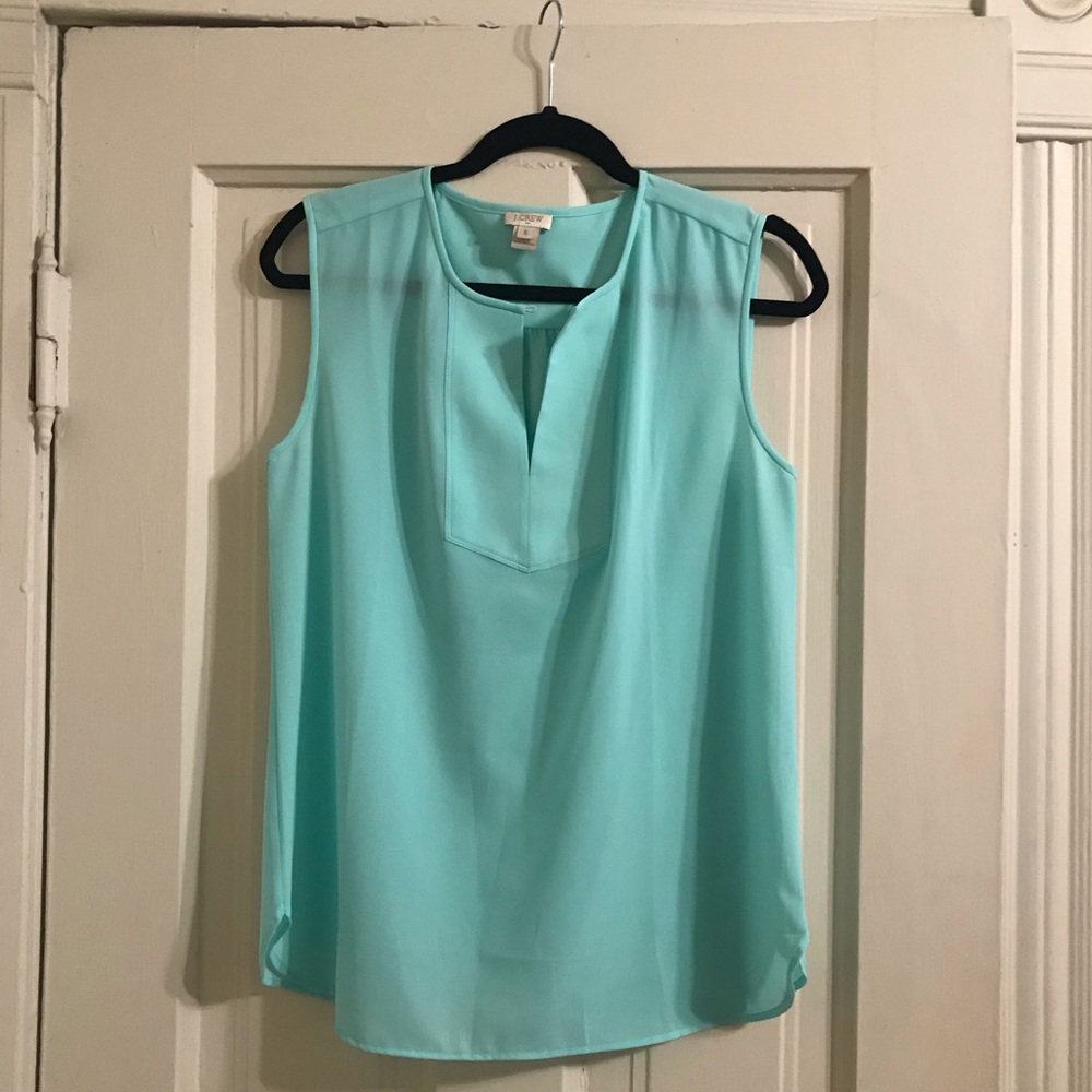 J.Crew Factory Aqua Blouse